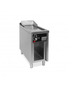 Fry-top de cromo duro con estante Fainca Hr. Mod....
