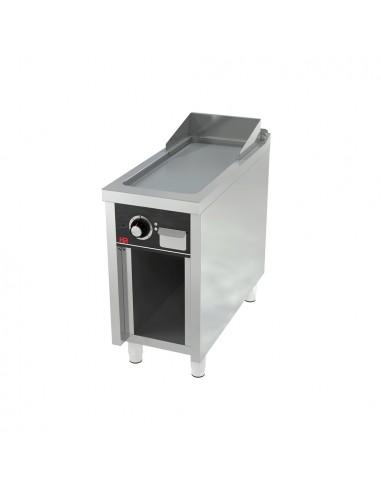 Fry-top de acero rectificado con estante Fainca Hr. Mod. FTE9004E, electrico