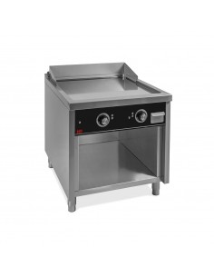 Fry-top de acero rectificado con estante Fainca Hr. Mod....