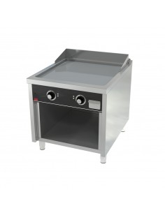 Fry-top de cromo duro con estante Fainca Hr. Mod....