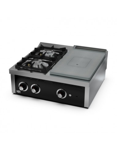 Placa radiante con dos fuegos de sobremesa Fainca Hr Mod. PR2F7508S