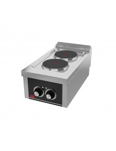 Cocina 2 placas de sobremesa Fainca Hr Mod. CE2F750S,...