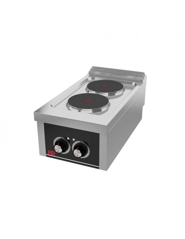 Cocina 2 placas de sobremesa Fainca Hr Mod. CE2F750S, electrica