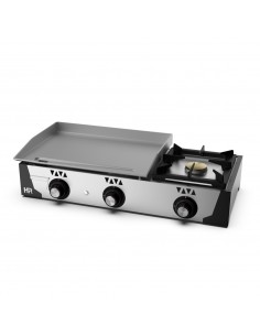 Plancha con fogon Fainca Hr Mod. PLC6100F, a gas