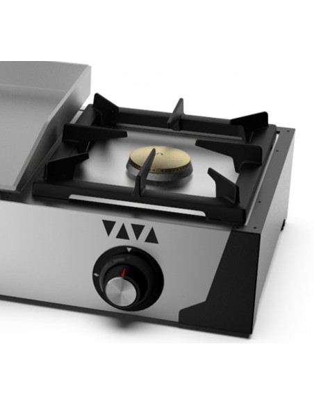 Plancha con fogon Fainca Hr Mod. PLC6100F, a gas