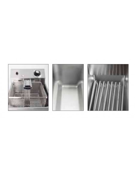 Freidora potenciada Fainca Hr Mod. FD6L6LF, electrica