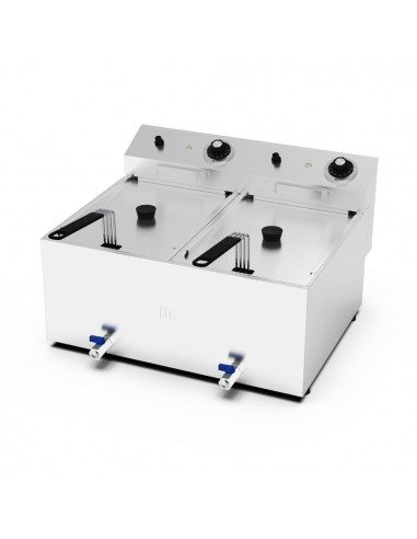 Freidora de alto rendimiento  Fainca Hr Mod. FD10L10LARC, electrica con grifo de descarga
