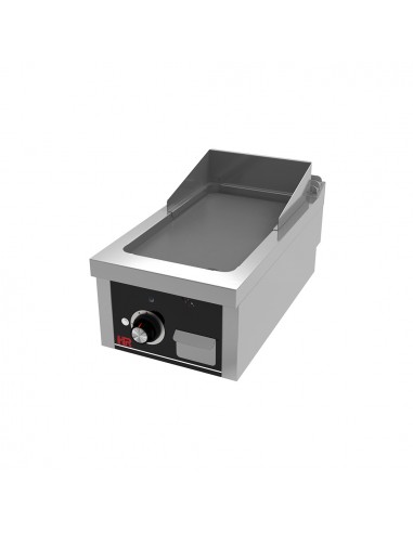 Fry-top de acero rectificado de sobremesa Fainca Hr Mod. FT7504S, a gas