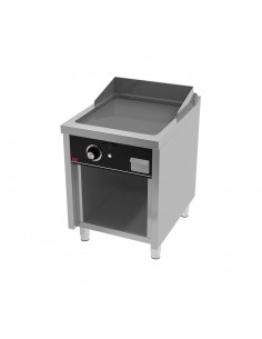 Fry-top de acero rectificado con estante Fainca Hr Mod....