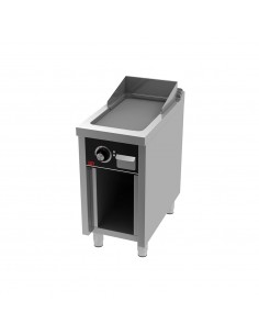 Fry-top de acero rectificado con estante Fainca Hr Mod....