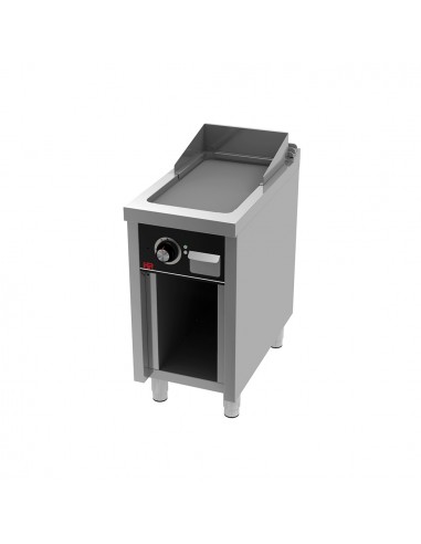 Fry-top de acero rectificado con estante Fainca Hr Mod. FTE7504E, electrico