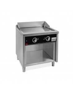 Fry-top de acero rectificado con estante Fainca Hr Mod....