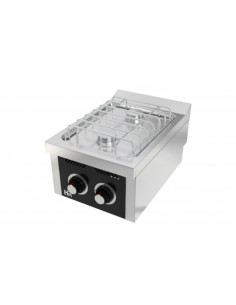 Cocina 2 fuegos de sobremesa Fainca Hr Mod. CB2F750S, a gas