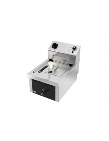 Freidora sobremesa trifasica Fainca Hr Mod. FD10L8T600S, con grifo de vaciado electrica