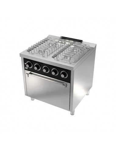 Cocina 4 fuegos con horno Fainca Hr Mod. CB4F750H, a gas