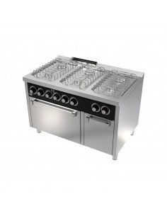 Cocina 6 fuegos con horno electrico  Fainca Hr Mod....