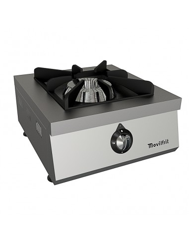 Cocina sobremesa 1 fuego Movilfrit mod. ECOM 1 FUEGO, a gas