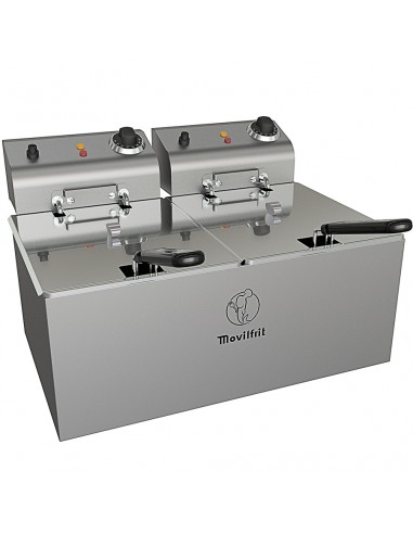 Freidora Movilfrit mod. DC 6+6, electrica
