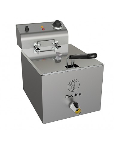 Freidora Movilfrit mod. DC 10, electrica con grifo