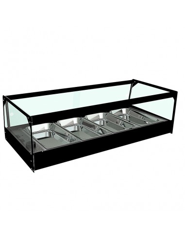 Vitrina caliente expositora baño maria Movilfrit mod.CUB 4 CALENTADOR BAÑO MARIA