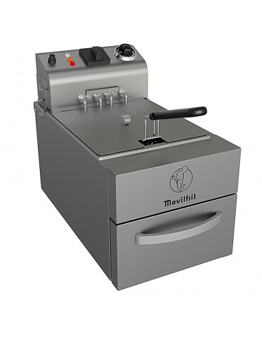 Freidora sobremesa Movilfrit mod. PRO MAX 8 230, electrica con grifo
