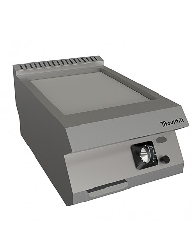 Fry top sobremesa cromo duro Movilfrit mod. FTGM-40 CROMO, a gas