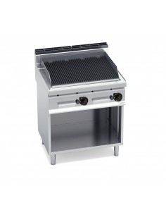 Barbacoa piedra volcanica Bertos Mod. PLG80M/G, a gas