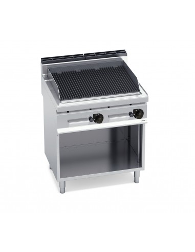 Barbacoa piedra volcanica Bertos Mod. PLG80M/G, a gas