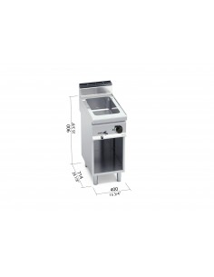 Baño maria Bertos Mod. E7BM4M, electrico 2