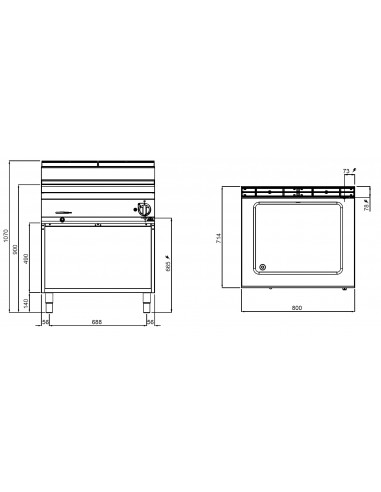 Baño maria Bertos Mod. E7BM8M, electrico