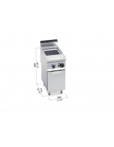 Cuece pastas Bertos Mod. CPG40E, a gas 2