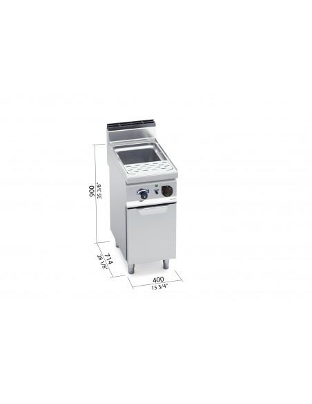 Cuece pastas Bertos Mod. CPE40, electrico