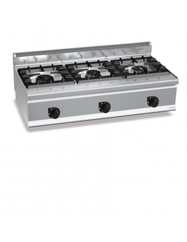 Cocina 3 fuegos de sobremesa Bertos Mod....