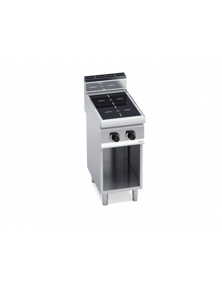 Cocina vitroceramica 2 fuegos Bertos Mod.E7P2M/VTR