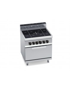 Cocina vitroceramica 4 fuegos Bertos Mod.E7P4M/VTR, con...