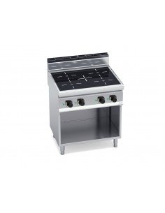 Cocina induccion 4 fuegos Bertos Mod.E7P4M/IND