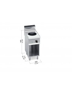 Wok de induccion Bertos Mod.E7WOK/IND 2