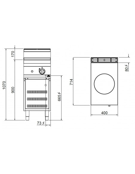 Wok de induccion Bertos Mod.E7WOK/IND