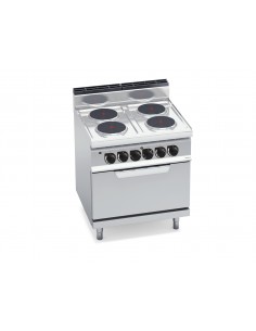 Cocina 4 fuegos con horno electrico Bertos Mod. E7P4+FE,...