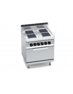 Cocina 4 fuegos con horno electrico Bertos Mod. E7PQ4+FE,...