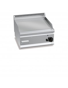 Fry-top de cromo duro Bertos Mod. G6FL6B/CR, a gas