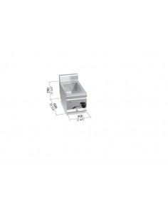 Baño maria Bertos Mod. E6BM3B, electrico 2