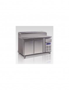 Mesa fría para ensaladas con bandejas GN 1/3 SH 2800 - 2 puertas