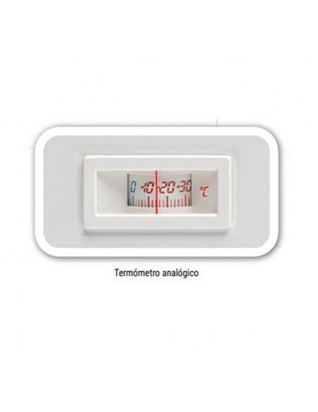 Arcon congelador Masquefrio Mod. SMK 400, puertas correderas cristal inclinado