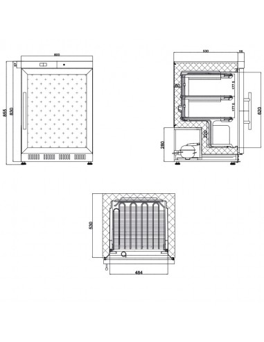 Armario de congelacion Edenox Mod. ANS-201-C...