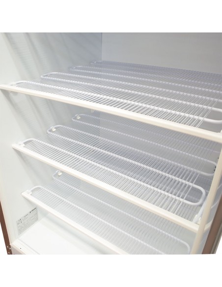 Armario de congelacion Edenox Mod. ANS-401-C HC, puerta de cristal