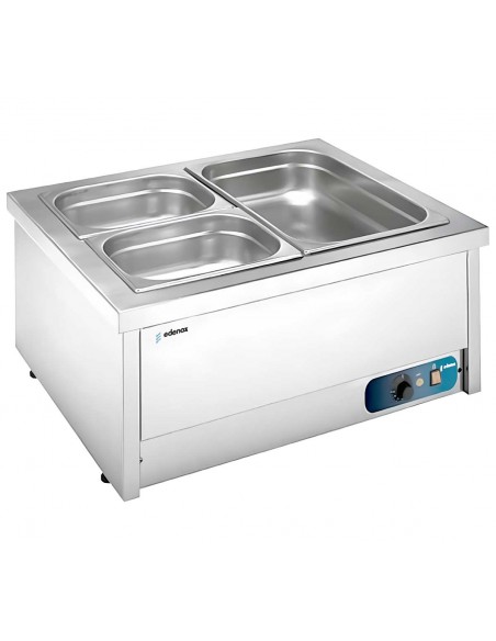 Baño maria de sobremesa Edenox Mod. BMSM-211-S, sin agua