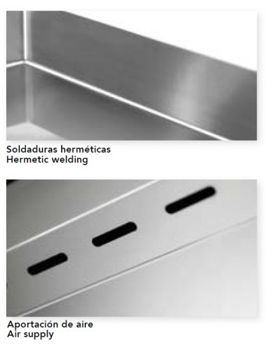 Fry-top de Cromo duro Mainho Mod. FC-60, a gas