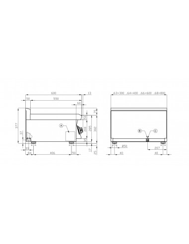 Cocina 2 fuegos sobremesa Lotus Mod. PCT-63G, a...