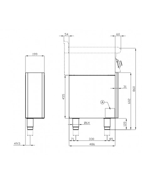 Base neutra Lotus Mod. M-62